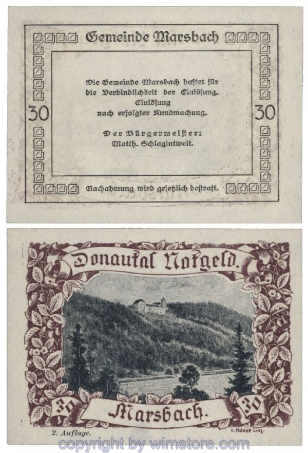 Donautal, G0127c033, 30 Heller; 1