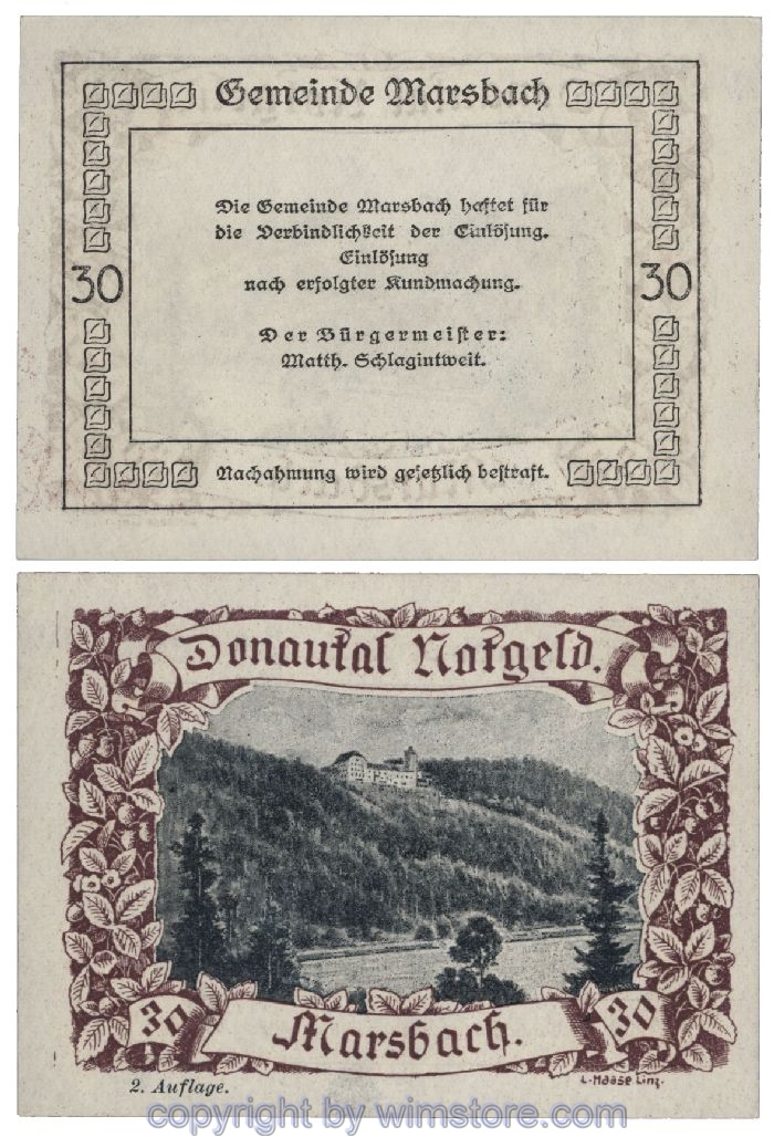 Donautal, G0127c033, 30 Heller; 1