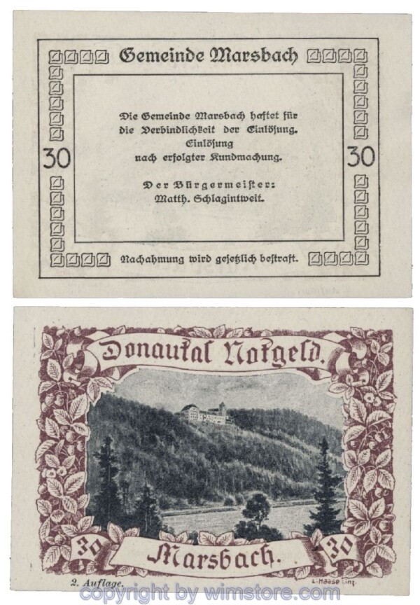Donautal, G0127c033, 30 Heller; 1-