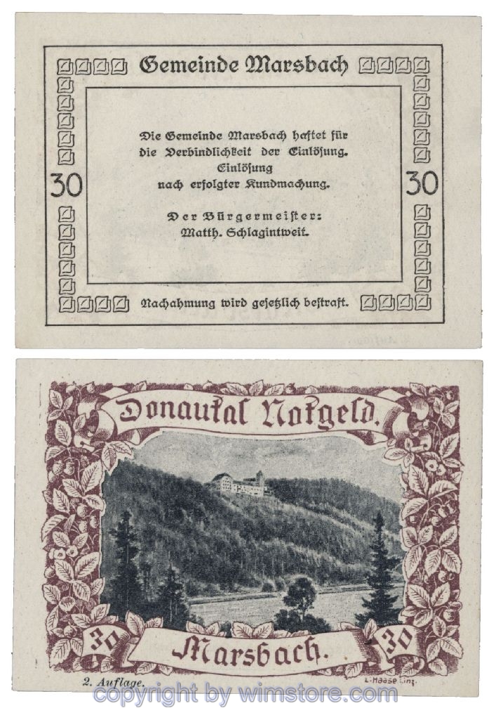 Donautal, G0127c033, 30 Heller; 1-