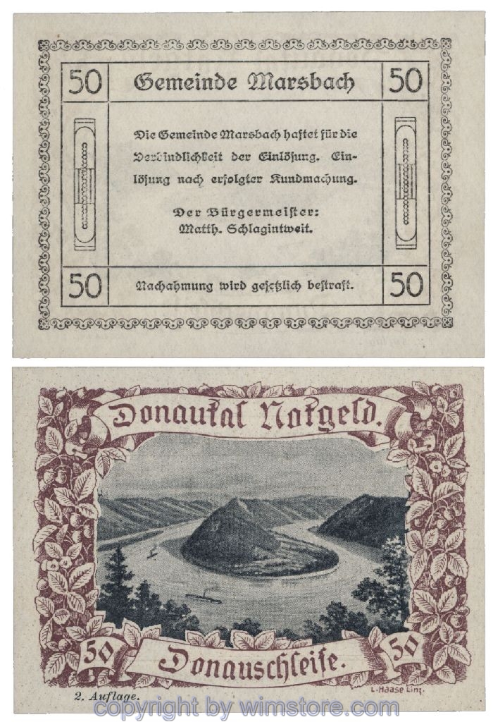 Donautal, G0127c034, 50 Heller; 1