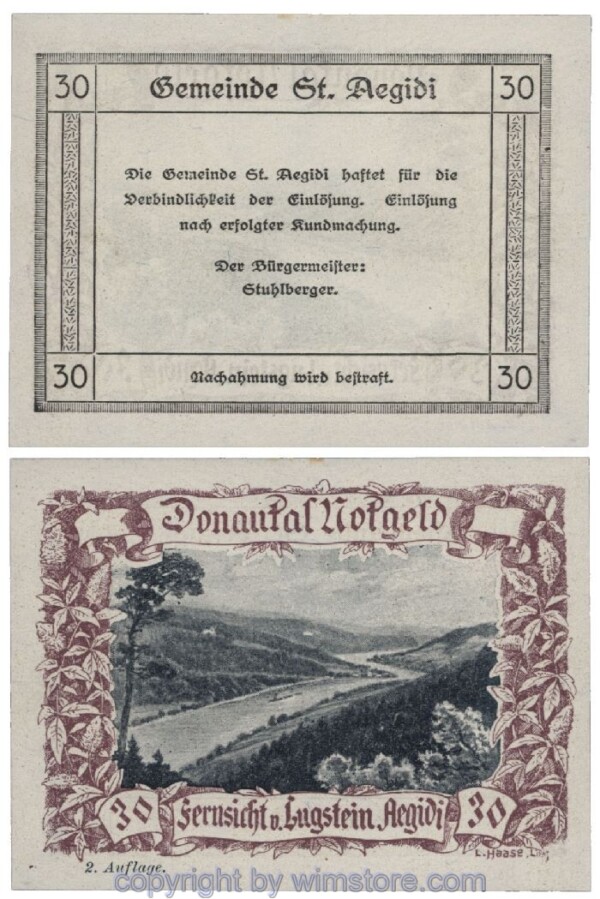 Donautal, G0127c039, 30 Heller; 1