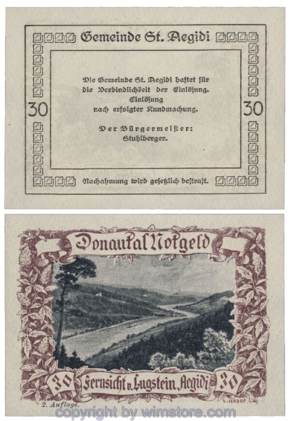 Donautal, G0127c040, 30 Heller; 1