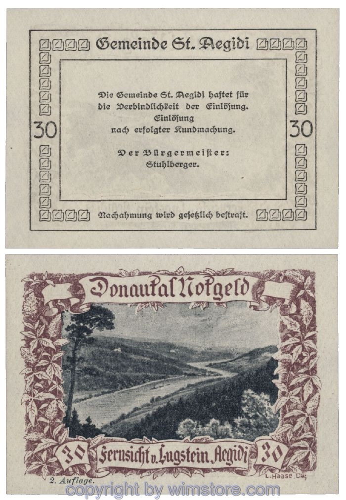 Donautal, G0127c040, 30 Heller; 1