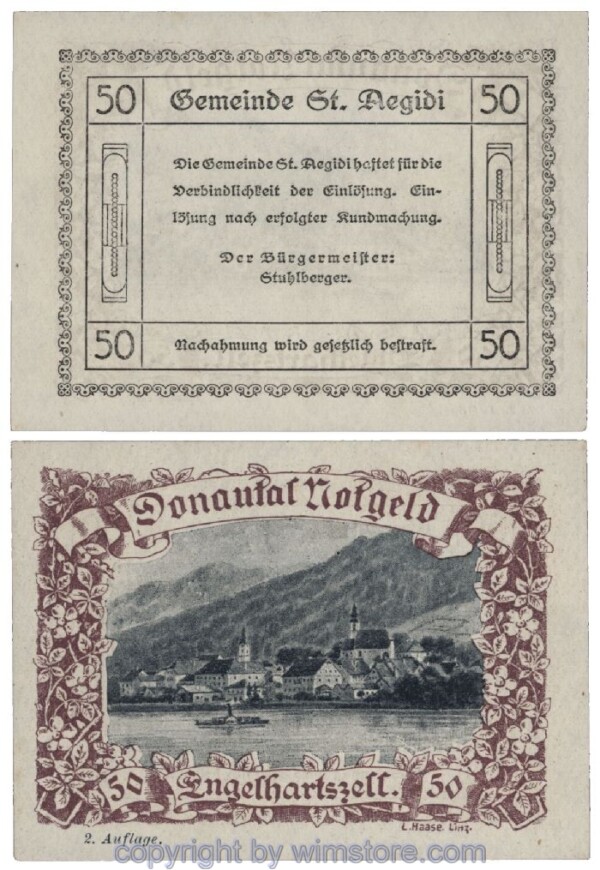 Donautal, G0127c041, 50 Heller; 1