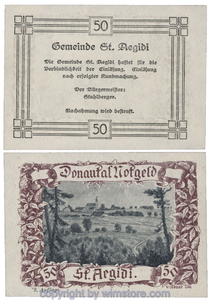 Donautal, G0127c044, 50 Heller; 1-