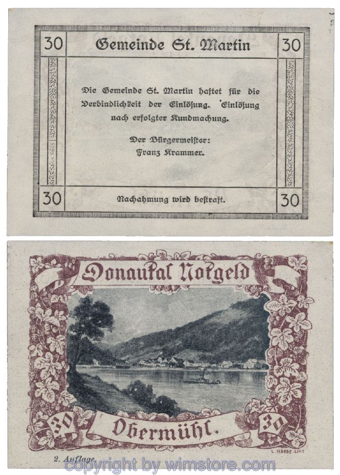 Donautal, G0127c045, 30 Heller; 1