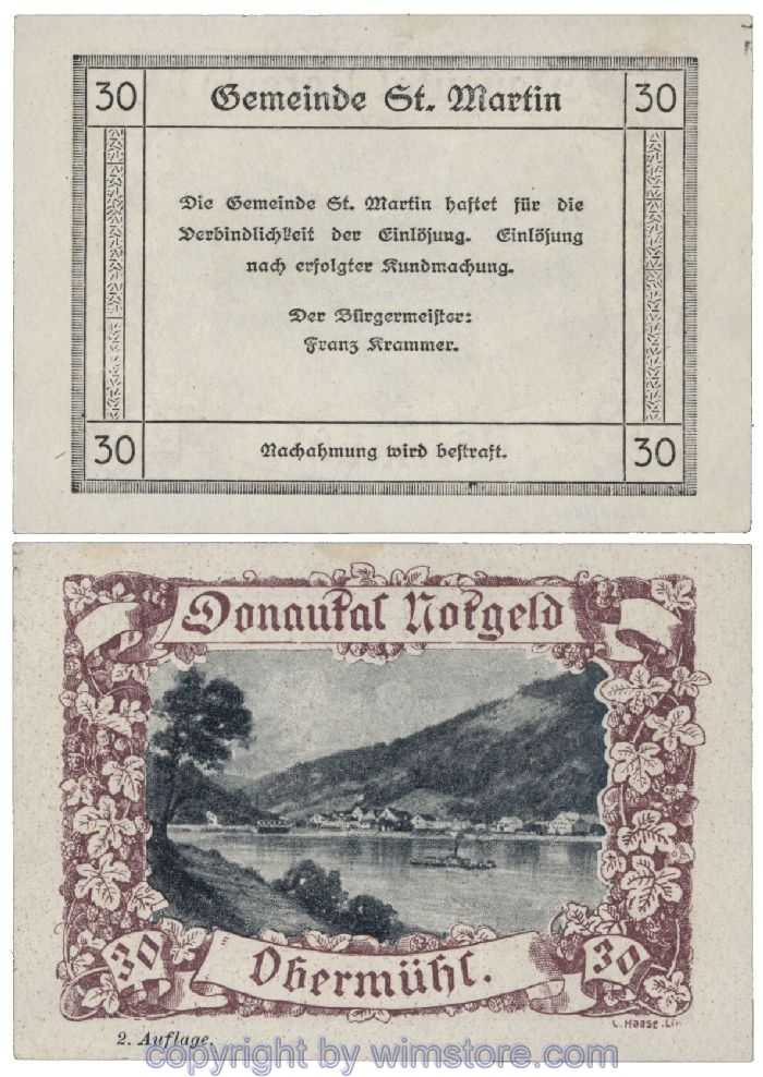 Donautal, G0127c045, 30 Heller; 1-
