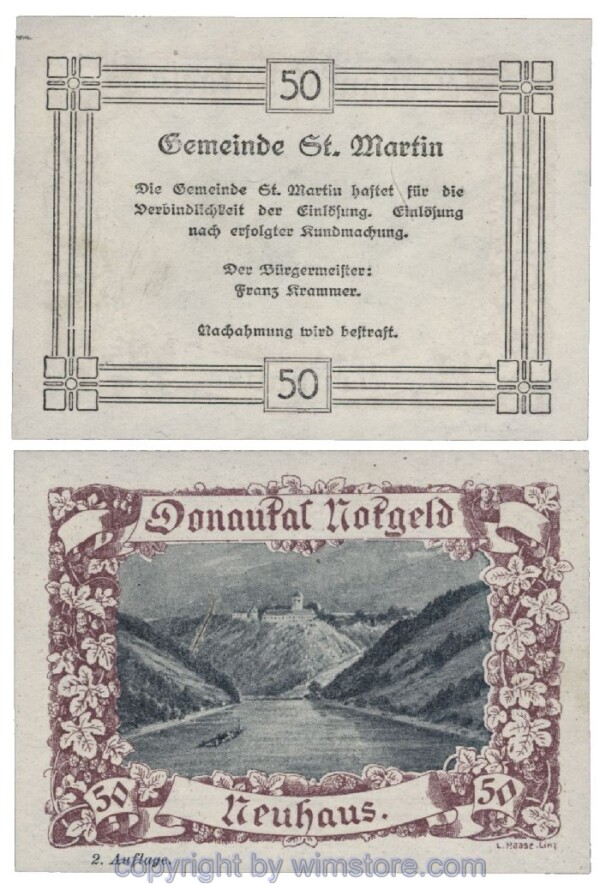 Donautal, G0127c046, 50 Heller; 1