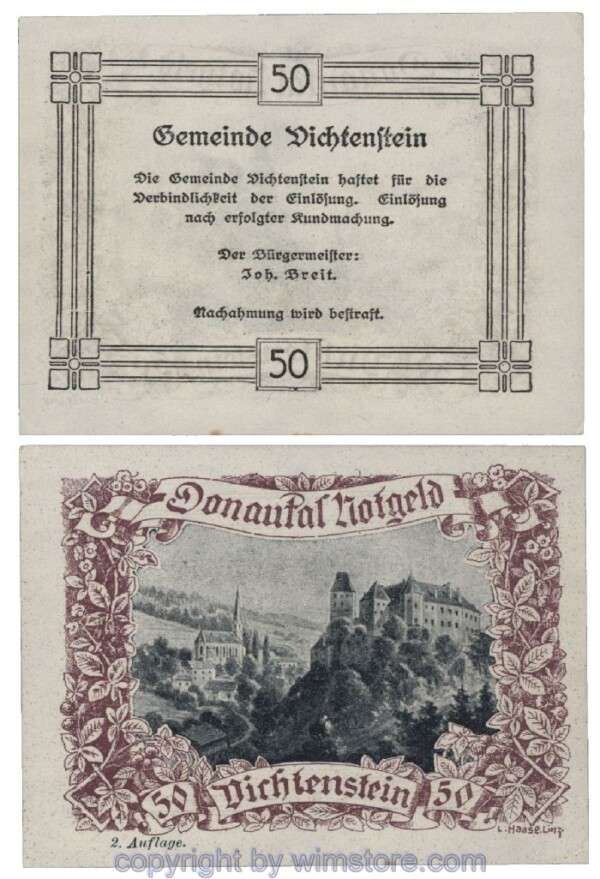 Donautal, G0127d048, 50 Heller; 1-