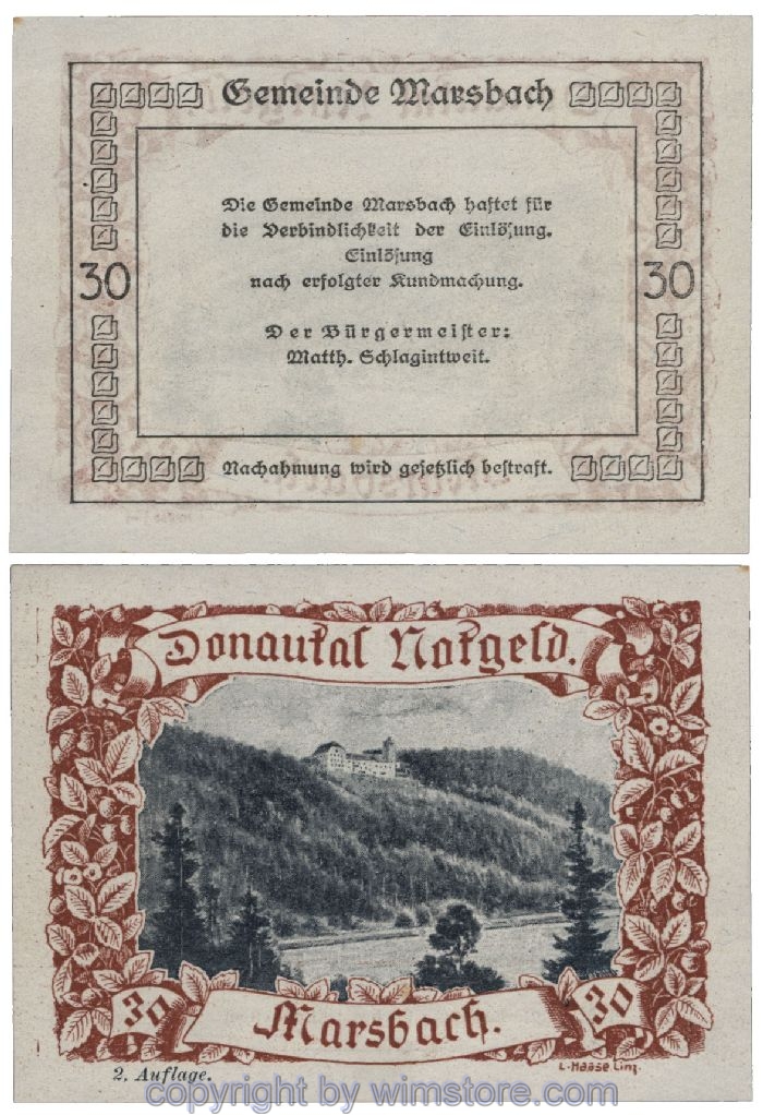 Donautal, G0127d049, 30 Heller; 1