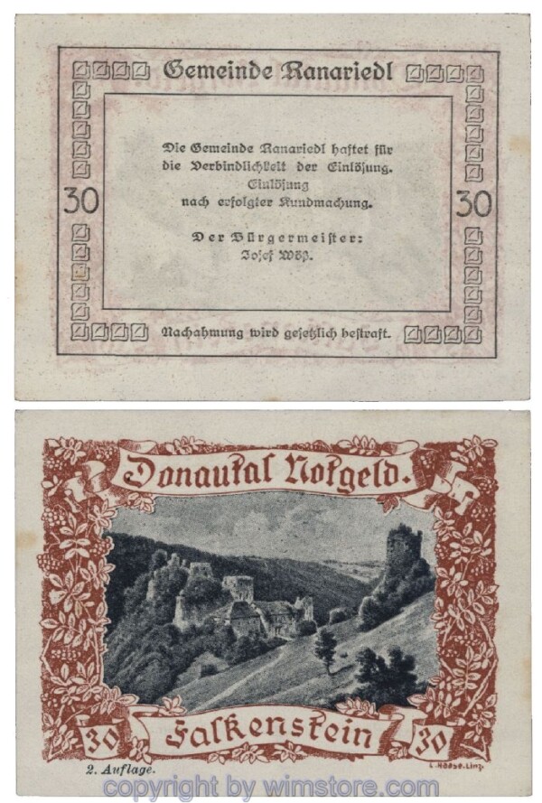 Donautal, G0127d051, 30 Heller; 1-