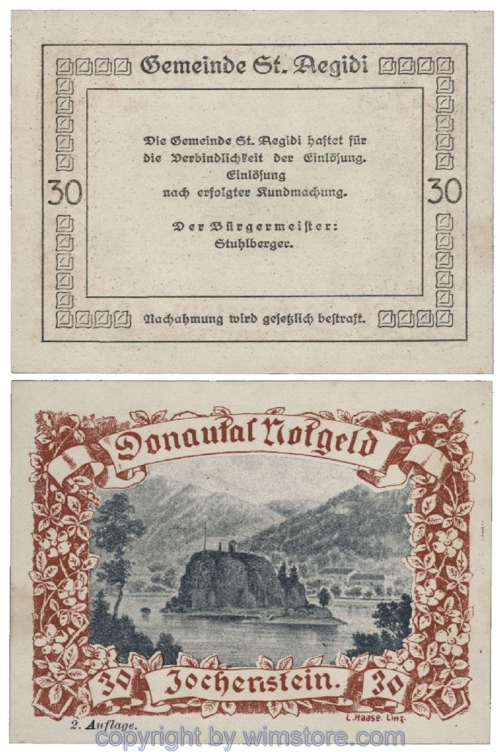 Donautal, G0127d054, 30 Heller; 1