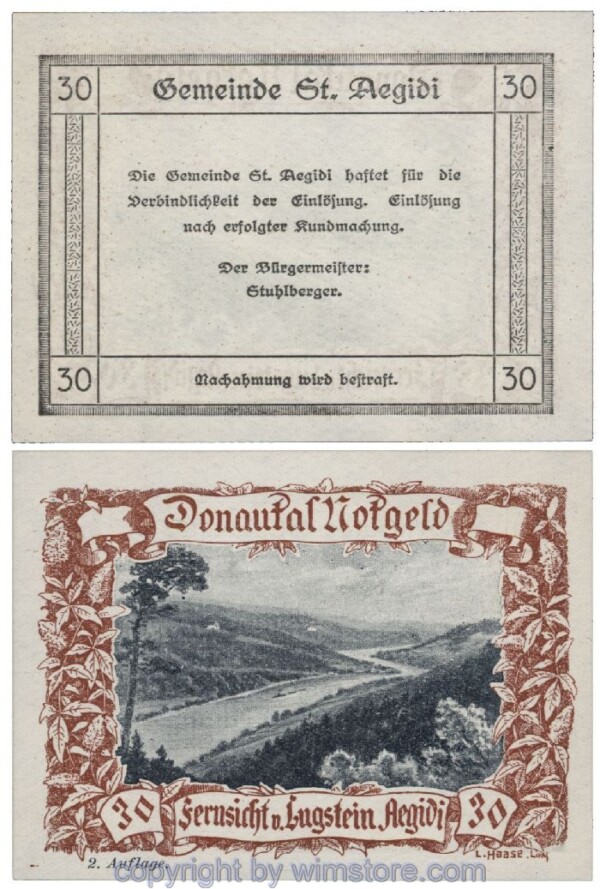 Donautal, G0127d055, 30 Heller; 1