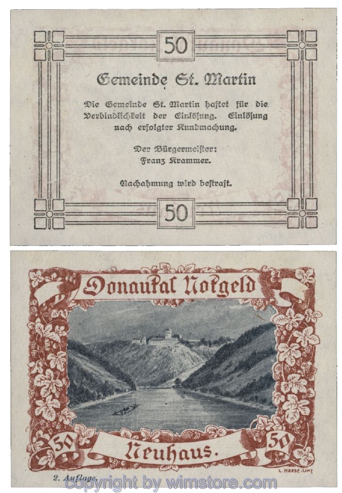 Donautal, G0127d062, 50 Heller; 1