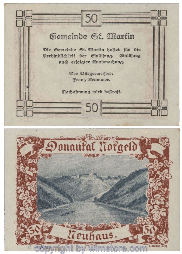 Donautal, G0127d062, 50 Heller; 1-