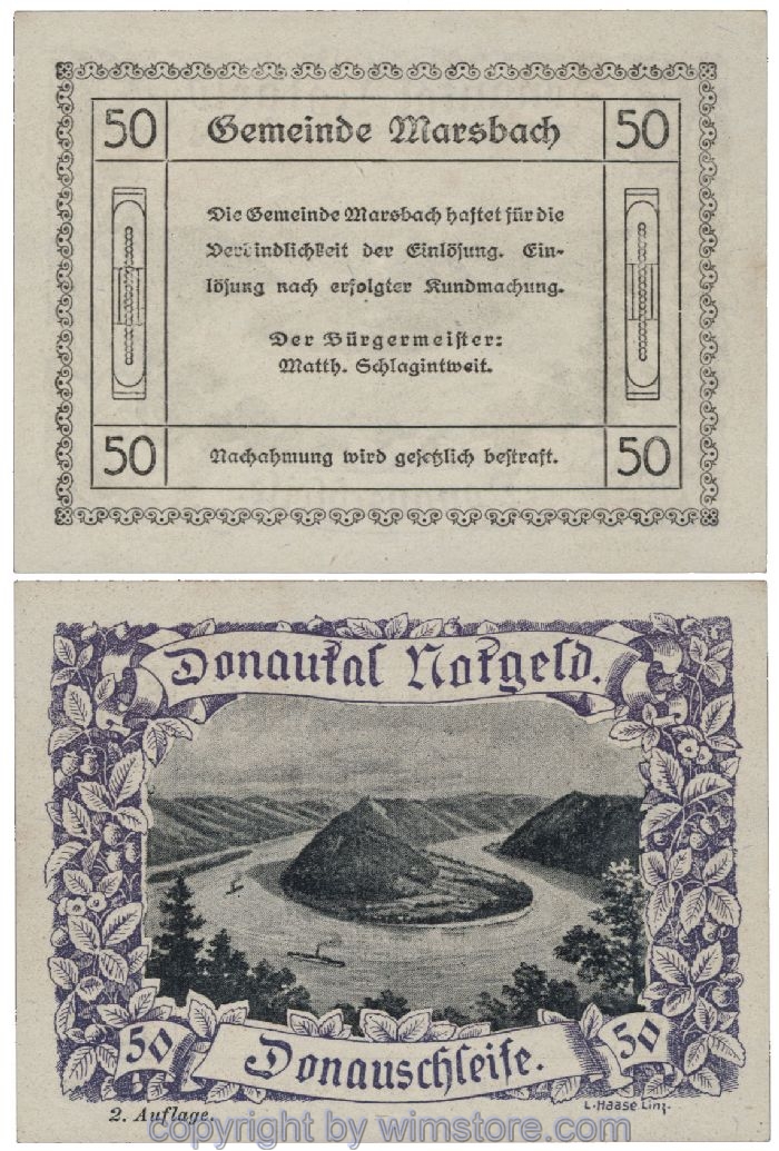 Donautal, G0127e066, 50 Heller; 1