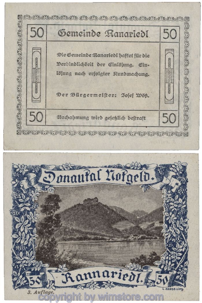 Donautal, G0127h116, 50 Heller; -1