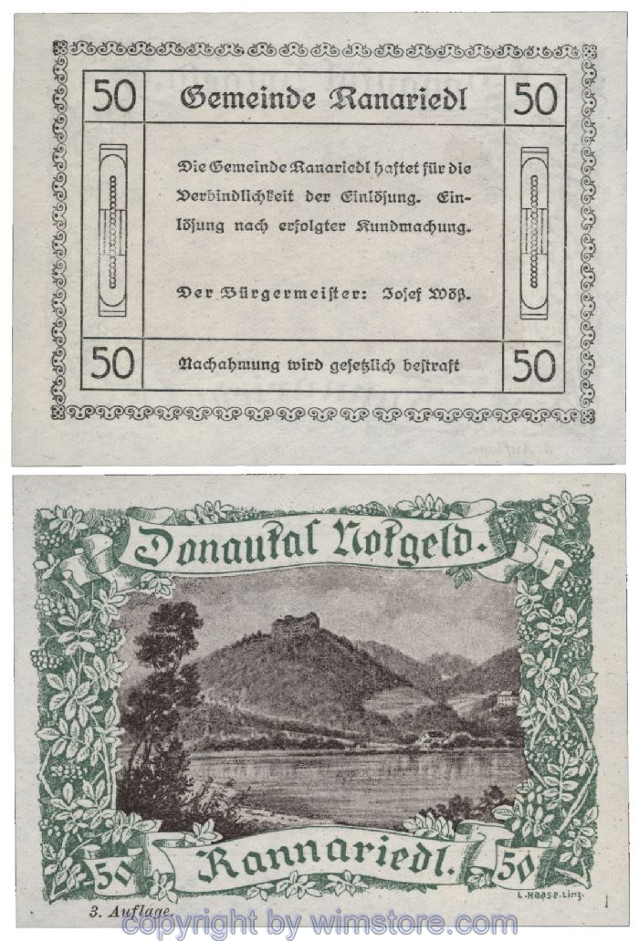 Donautal, G0127i132, 50 Heller; 1