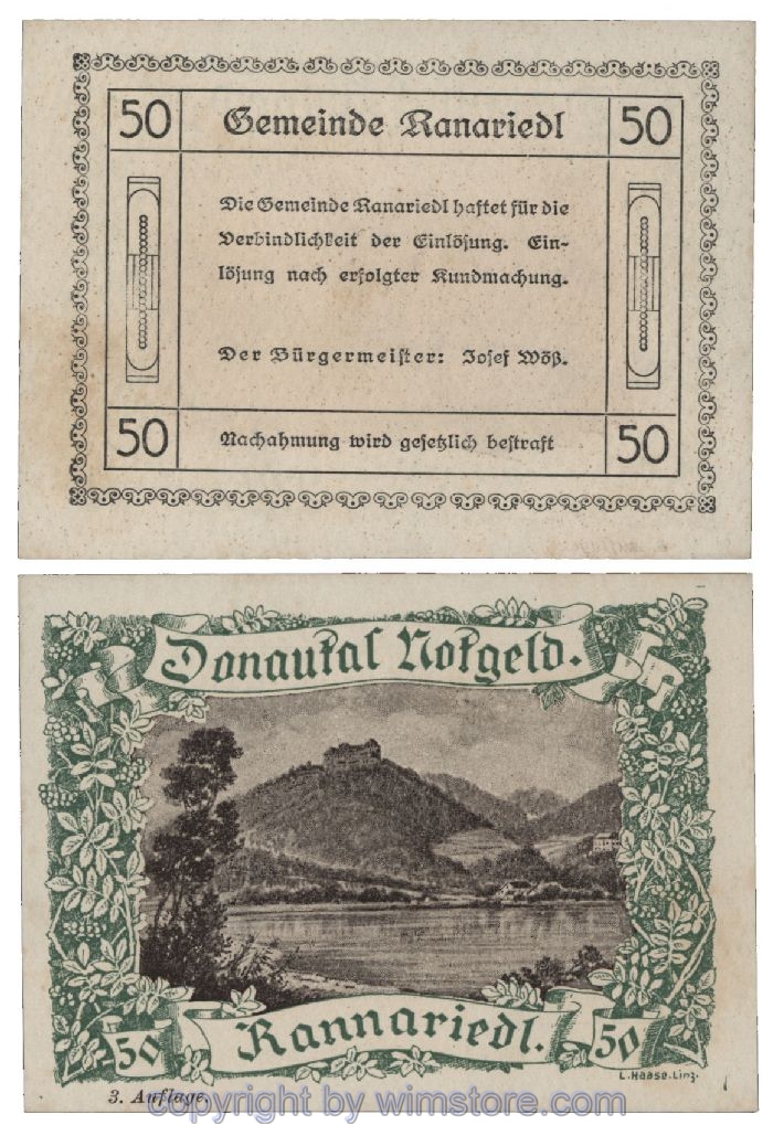 Donautal, G0127i132, 50 Heller; 1-