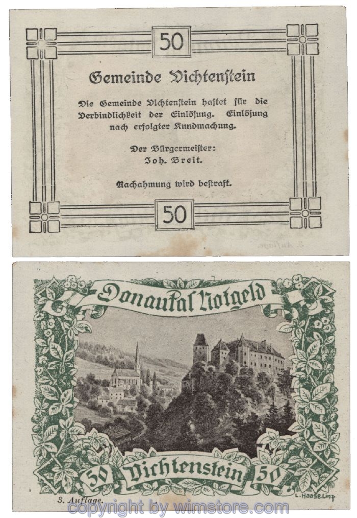 Donautal, G0127i144, 50 Heller; 1-