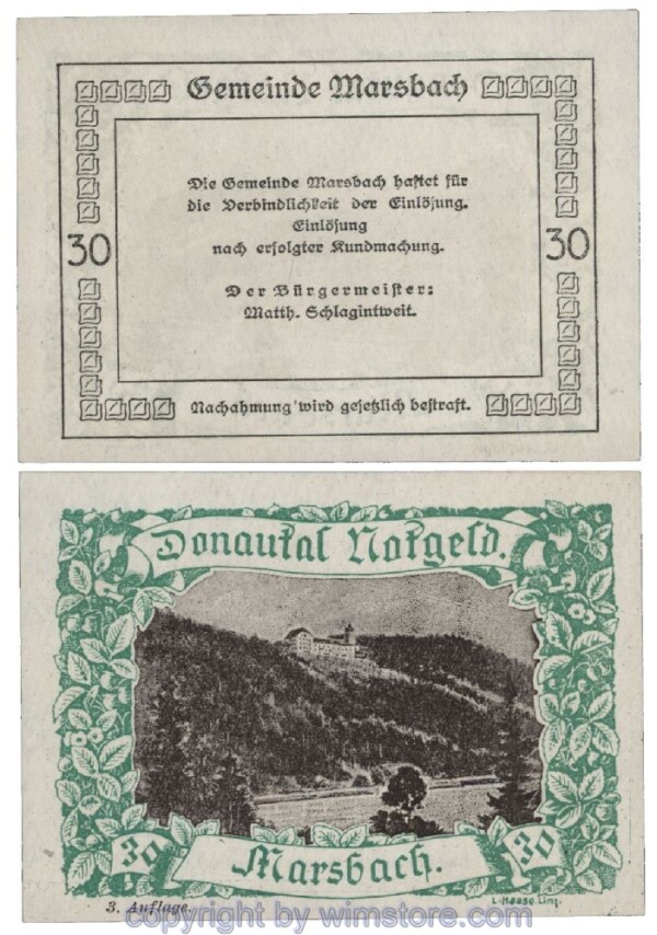 sn102499 Donautal, G0127j145, 30 Heller; 1