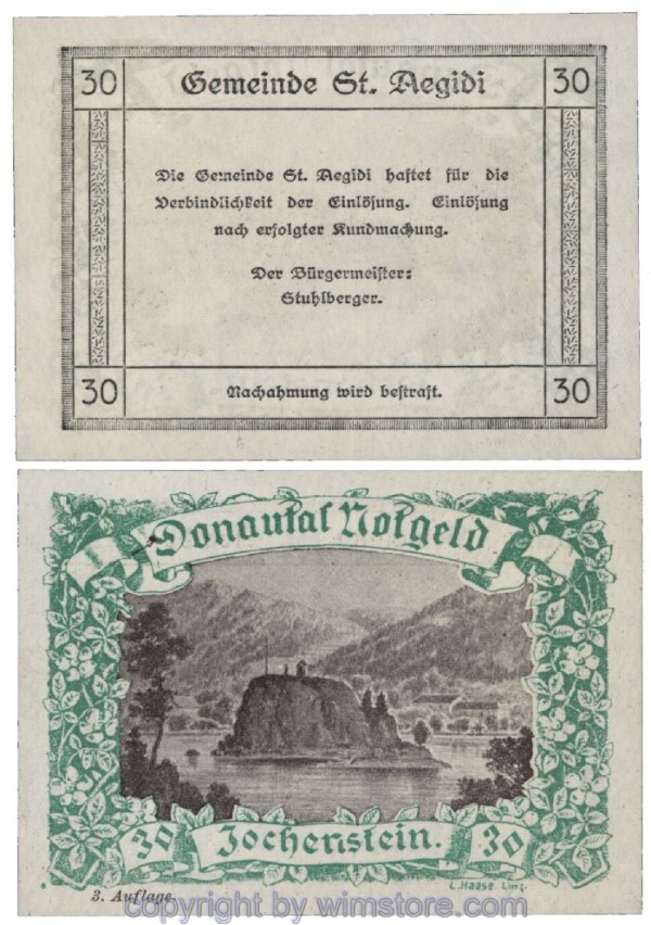 Donautal, G0127j149, 30 Heller; 1-