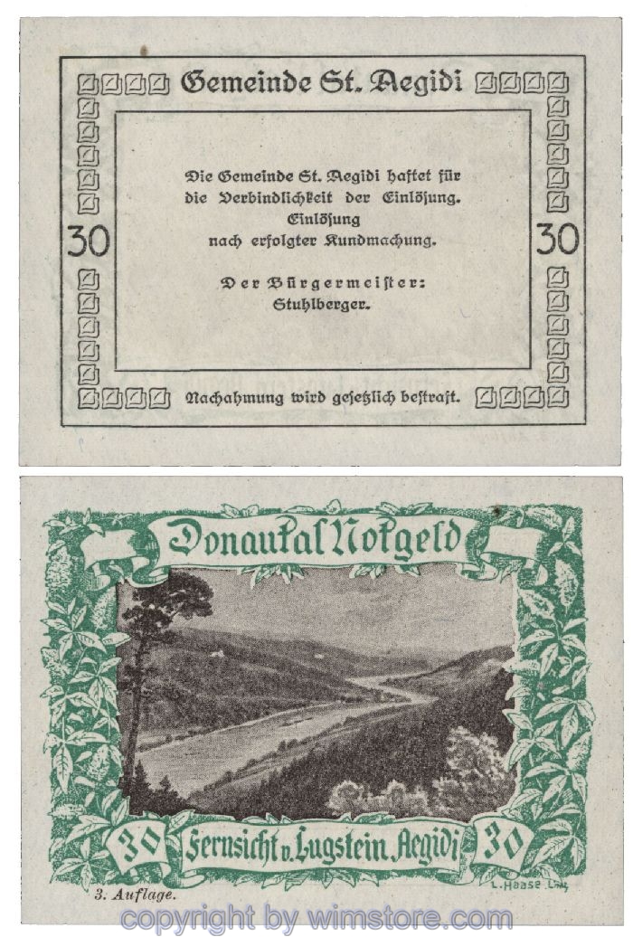 Donautal, G0127j152, 30 Heller; 1