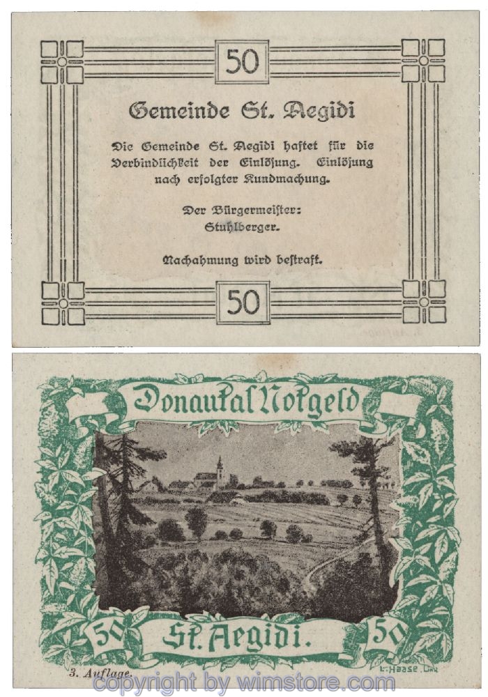 Donautal, G0127j156, 50 Heller; 1-