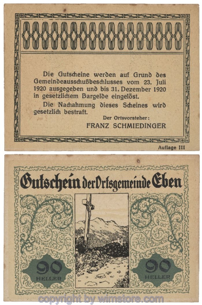 Eben, G0141IIc, 90 Heller; 2
