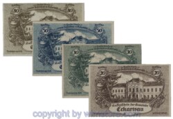 Eckartsau, G0149Ia, Serie 20, 30, 50, 80 Heller; 1