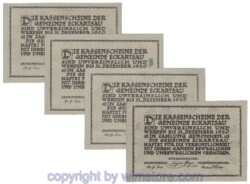 Eckartsau, G0149IIIr, Serie 20, 30, 50, 80 Heller; 1