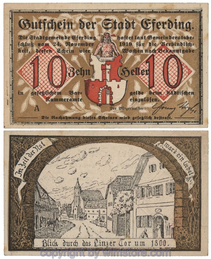 Eferding, G0152I10a, 10 Heller, A; 2