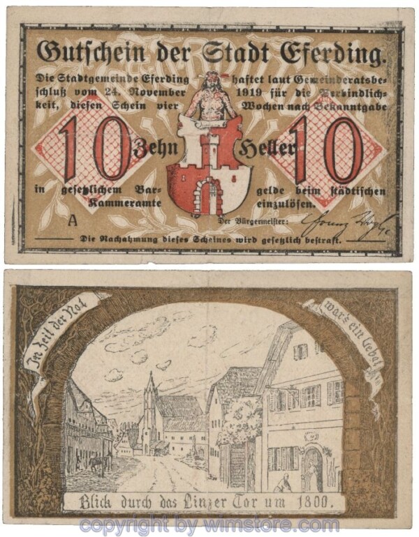 Eferding, G0152I10a, 10 Heller, A; 3