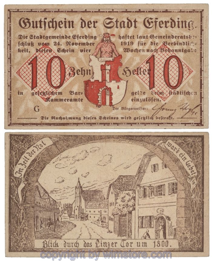 Eferding, G0152I10a, 10 Heller, G; 3