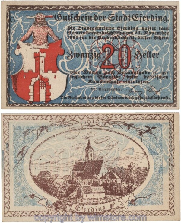 Eferding, G0152I20b, 20 Heller, G; 1-