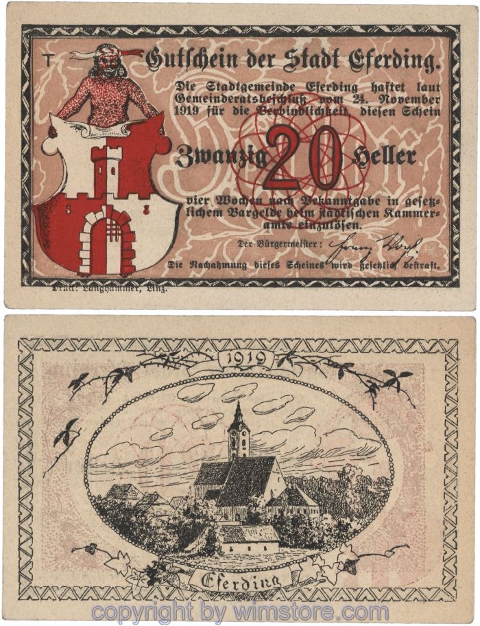 Eferding, G0152I20b, 20 Heller, T; 2