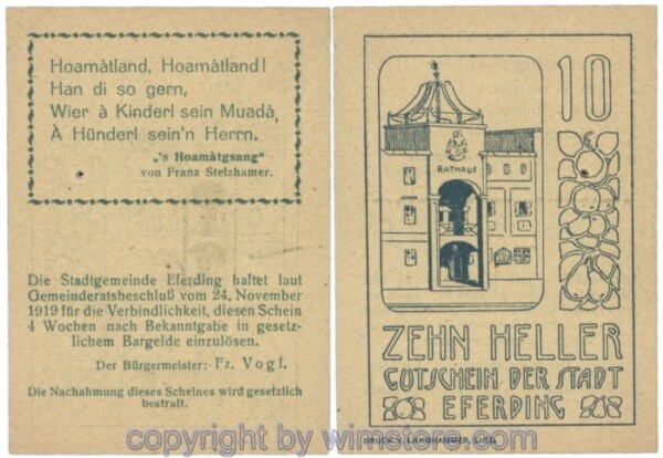 Eferding, G0152II10Bada, 10 Heller; 2