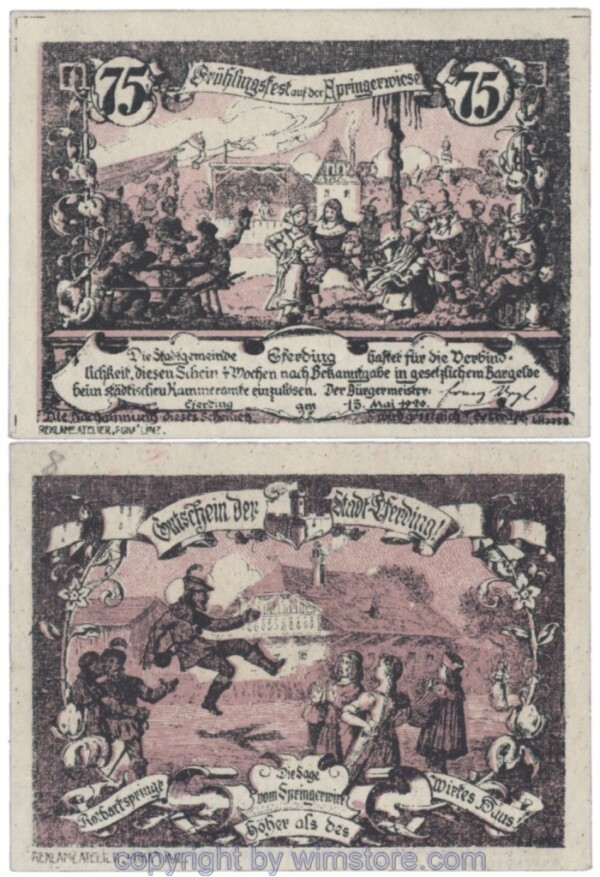 Eferding, G0152IV, 75 Heller; 2-3