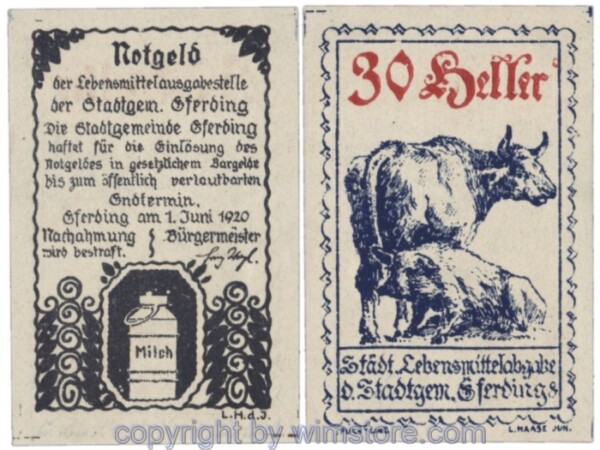 Eferding, G0152Va, 30 Heller; 1