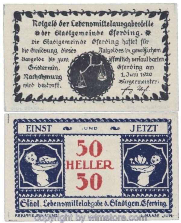 Eferding, G0152Va, 50 Heller; 1