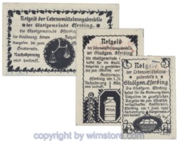 Eferding, G0152Va, Serie 15, 30, 50 Heller; 1-