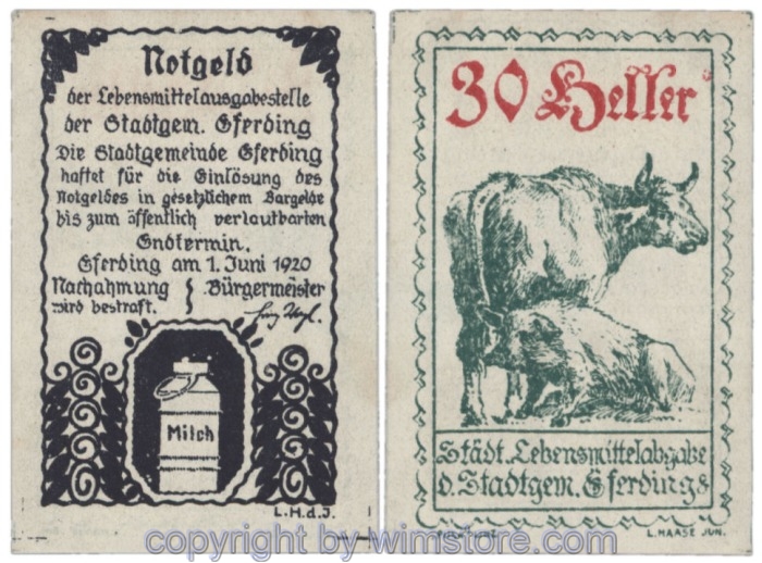 Eferding, G0152Vc, 30 Heller; 1-