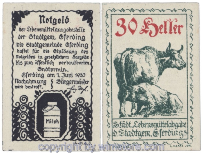 Eferding, G0152Vc, 30 Heller; 2