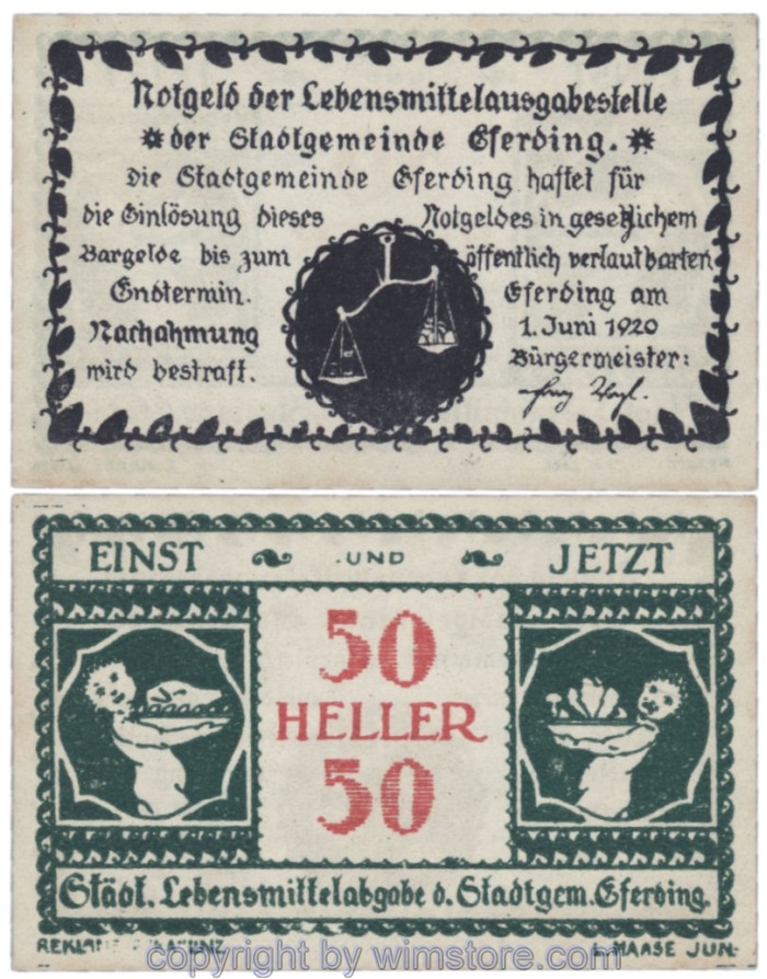 Eferding, G0152Vc, 50 Heller; 2