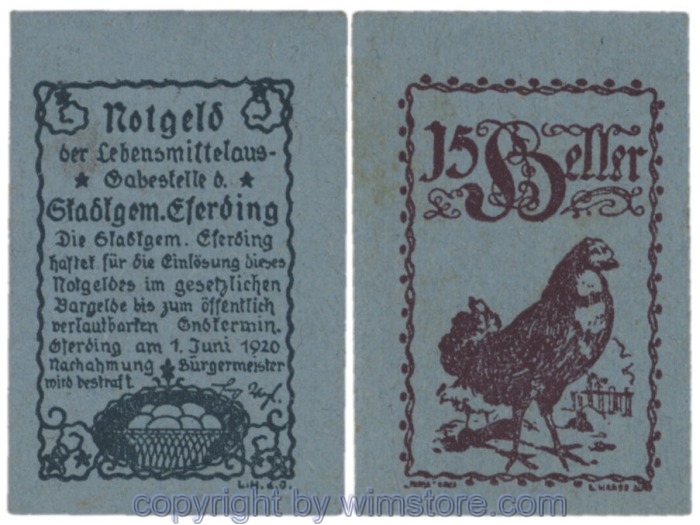 Eferding, G0152Vd, 15 Heller; 2