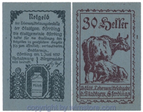 Eferding, G0152Vd, 30 Heller; 1-