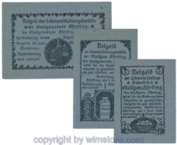 Eferding, G0152Vd, Serie 15, 30, 50 Heller; 1-