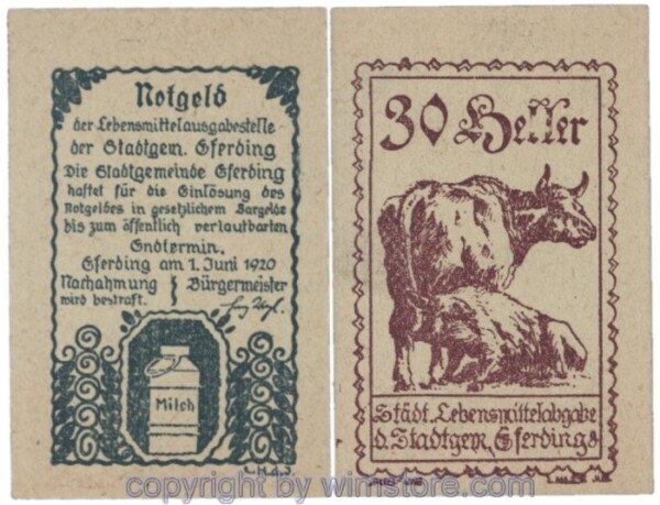 Eferding, G0152Vg, 30 Heller; 1
