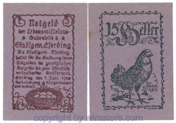 Eferding, G0152Vo, 15 Heller; 2